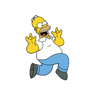 Moonwalking Homer
